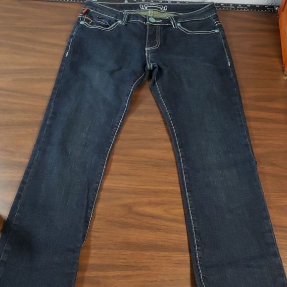 Robin's Jean SB8369 Studded Straight Leg Stitches - Picture 6 of 13